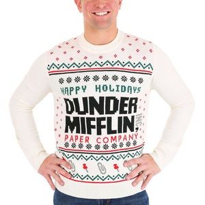 Dunder Mifflin The Office Ugly Christmas Sweater